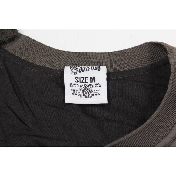 Billionaire Boys Club Green Camo Pullover Padded Jacket Men's Medium - Picture 7 of 9